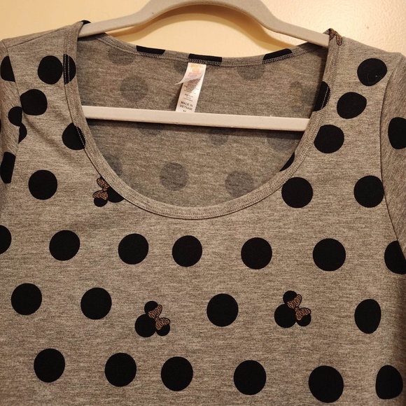 LulaRoe Irma Minnie Disney Hi Low Top M - Picture 3 of 5